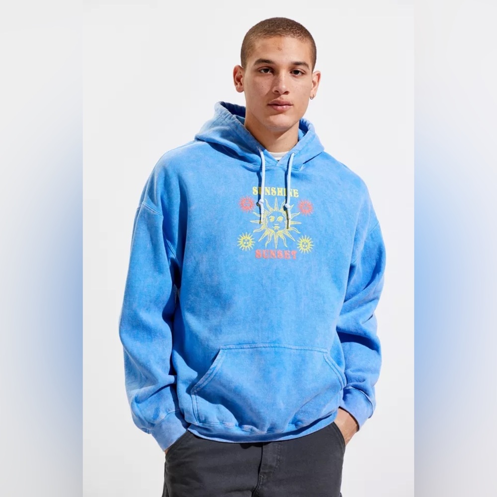COPY - Neon Riders Blue Hoodie